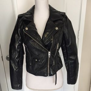 Blank NYC Patent Moto Jacket